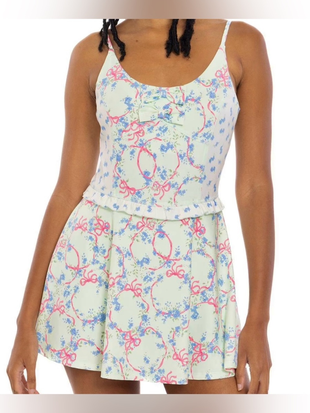 NWT Shabby Chic Loveshackfancy Style Athletic Mini Dress size Medium